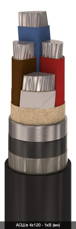 АСШв 1х300+2х1,5 - 1кВ