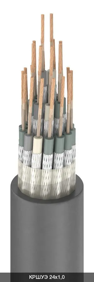 Кабели для нестационарной прокладки КРШУЭ 