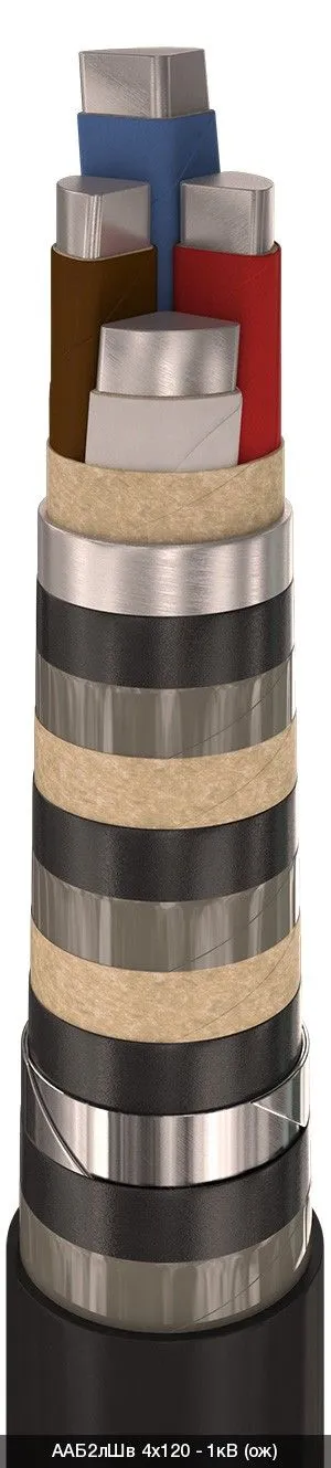ААБ2лШв 4х25 - 1кВ