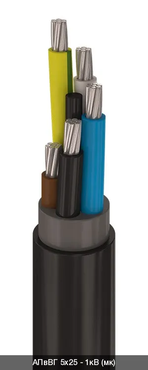 АПвВГ 5х150 - 1кВ