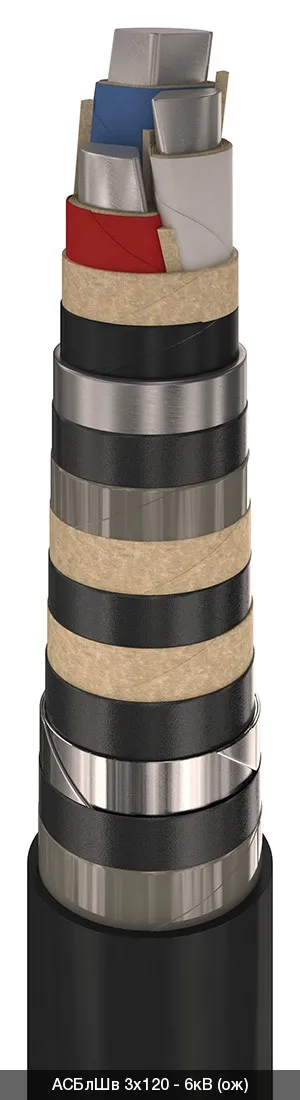 АСБлШв 3х70 - 6кВ