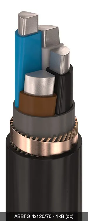 АВВГЭ 4х400/185 - 1кВ