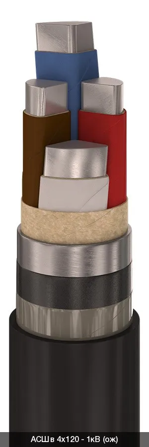 АСШв 4х25 - 1кВ