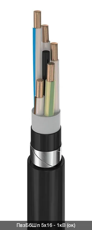 ПвзБбШп 5х4,0 - 1кВ