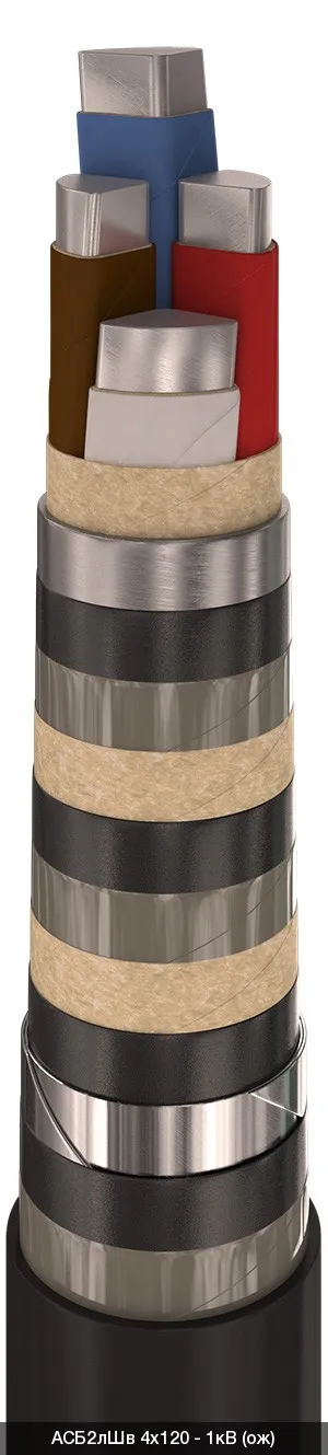 АСБ2лШв 4х150 - 1кВ