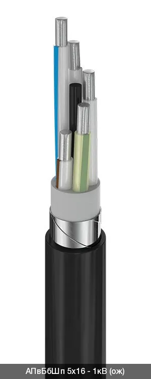 АПвБбШп 3х16+1х10 - 1кВ