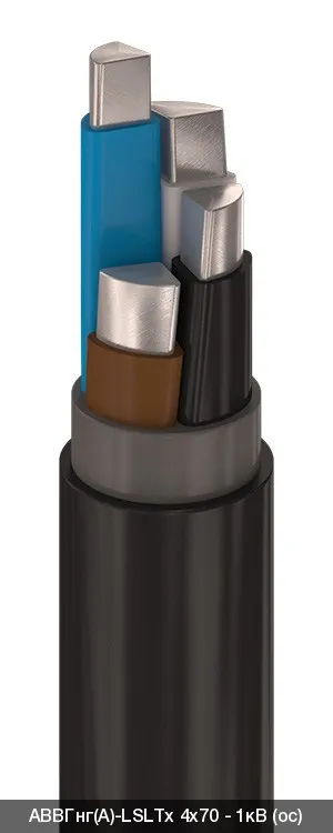 АВВГнг(A)-LSLTx 3х185 - 1кВ