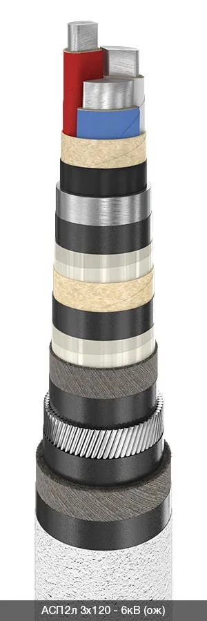АСП2л 3х70 - 6кВ