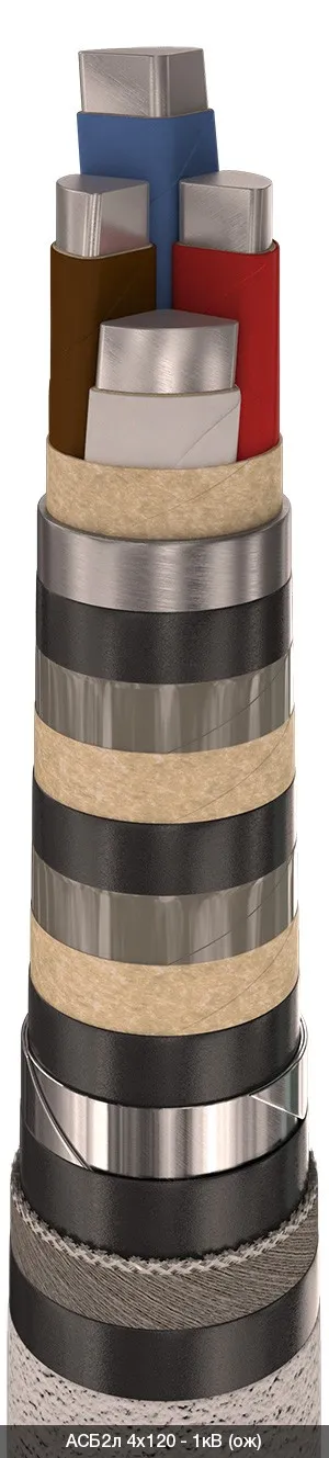 АСБ2л 1х185 - 1кВ