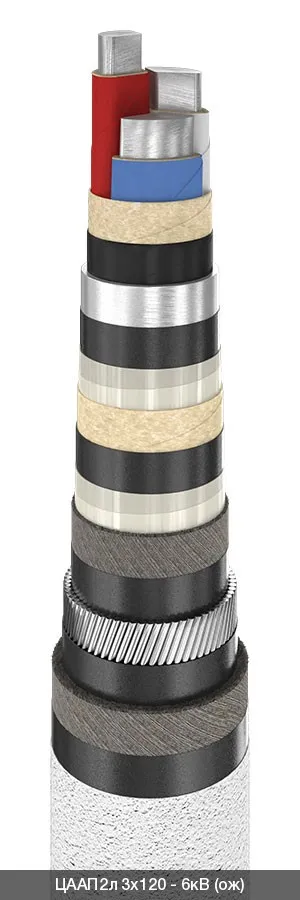 ЦААП2л 3х70 - 6кВ