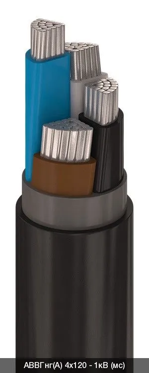 АВВГнг(A) 4х120 - 1кВ