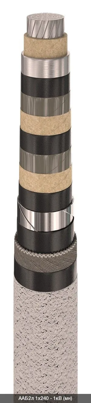 ААБ2л 1х400+2х1,5 - 1кВ