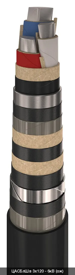 ЦАСБлШв 3х70 - 6кВ