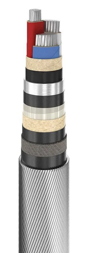 Кабели силовые с бумажно-пропитанной изоляцией ЦААПлГ - 6кВ 