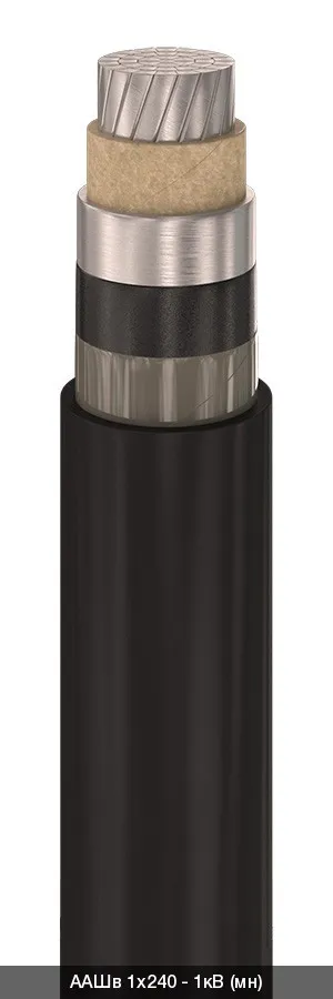 ААШв 1х500+2х1,5 - 1кВ
