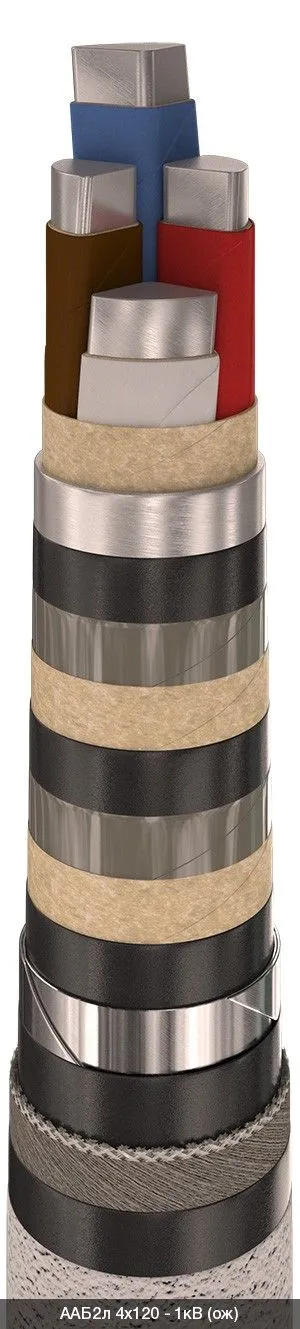 ААБ2л 1х300 - 1кВ