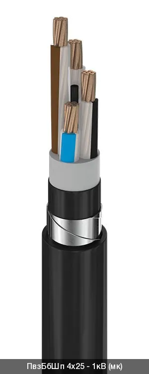 ПвзБбШп 4х50 - 1кВ