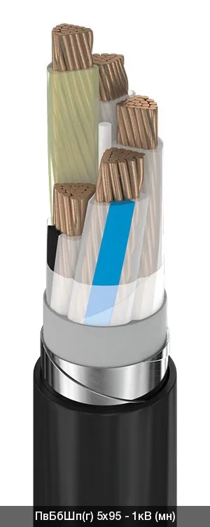 ПвБбШп(г) 4х35 - 1кВ