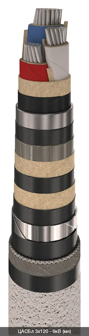ЦАСБл 3х70 - 6кВ