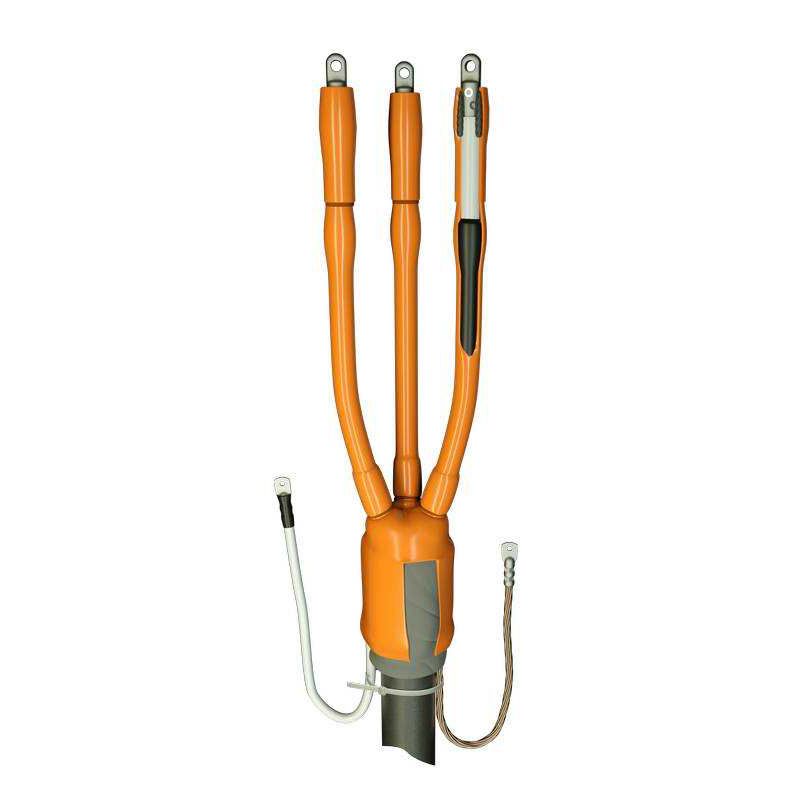 Муфта кабельная концевая 3РКТп-6-10/25 (Б) для гибких экранированных кабелей с резиновой изоляцией до 6 кВ с болтовыми наконечниками