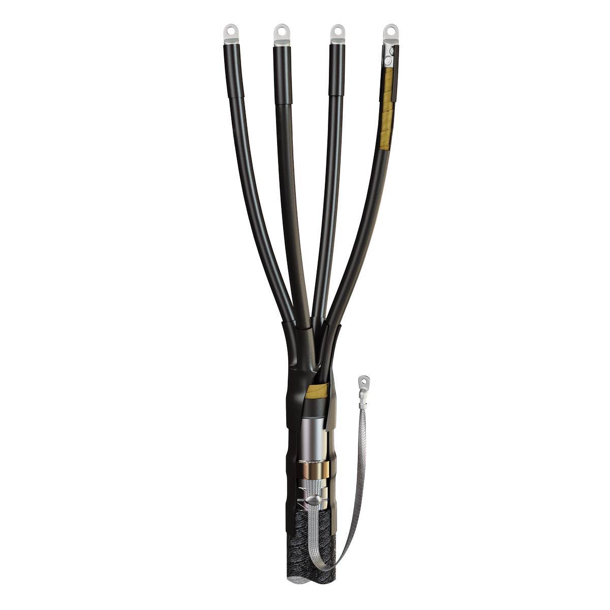 Муфта кабельная концевая 4КВНТп-1-25/50 (Б) нг-LS для кабелей «нг-LS» с бумажной или пластмассовой изоляцией до 1кВ с болтовыми наконечниками