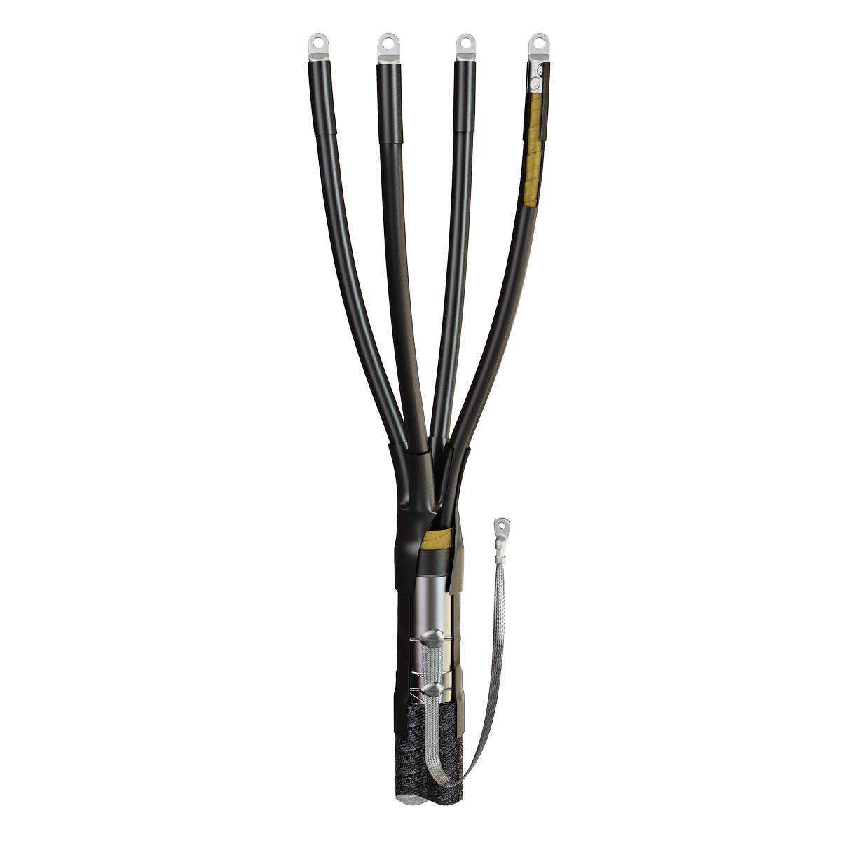 Муфта кабельная концевая 4КВНТп-1-150/240 (Б) (пайка) для кабелей с бумажной или пластмассовой изоляцией до 1кВ с болтовыми наконечниками